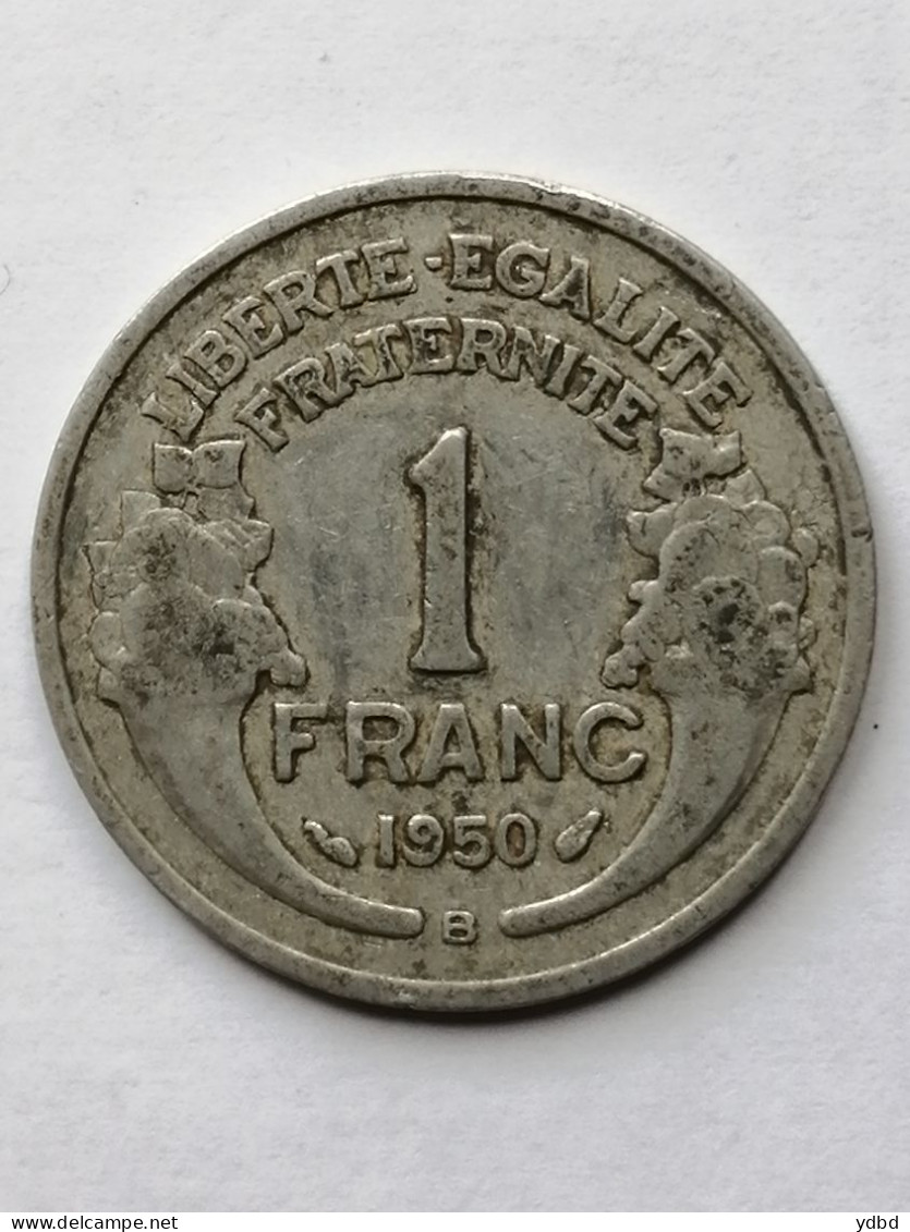 FRANCE = PIECE DE  MONNAIE DE 1 FRANC DE 1950 B - 1 Franc