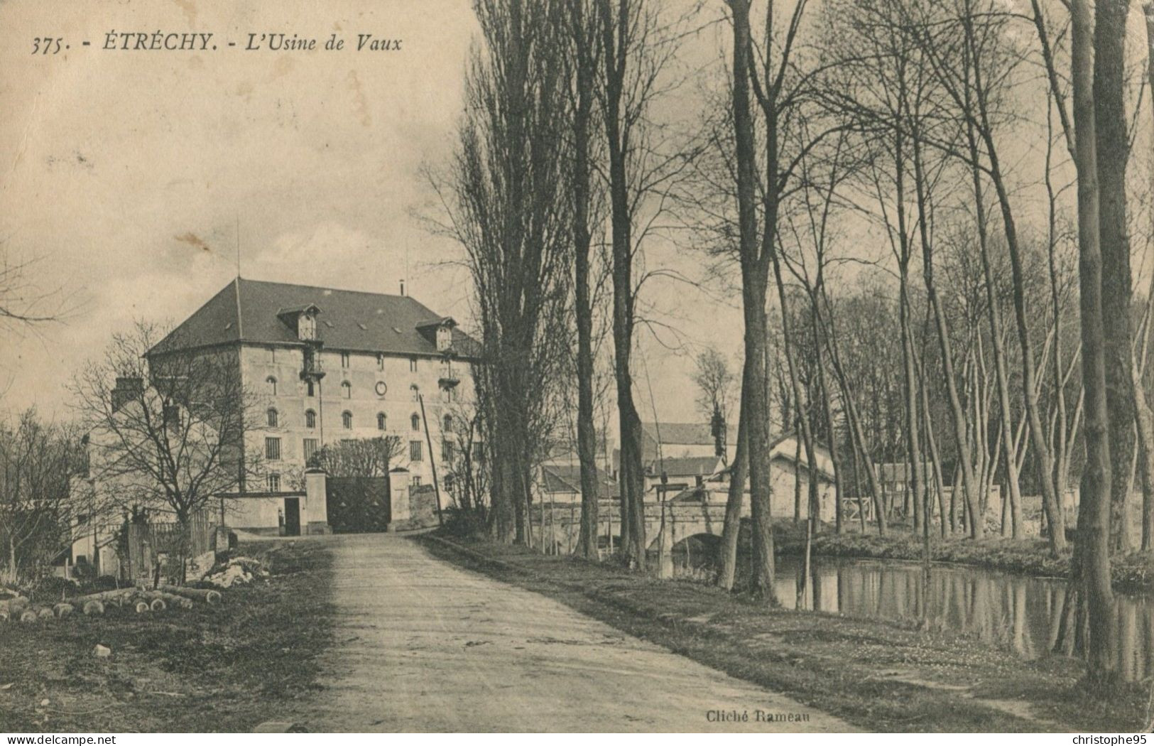 91 .n° 25144. Etrechy . L Usine De Vaux . Vue D Ensemble. - Etrechy