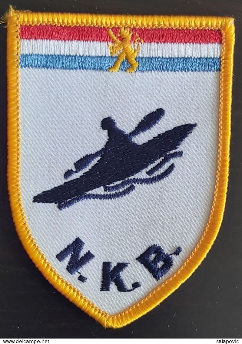 Nederlandse Kano Bond (NKB) Netherlands Dutch Canoe Federation PATCH - Canottaggio