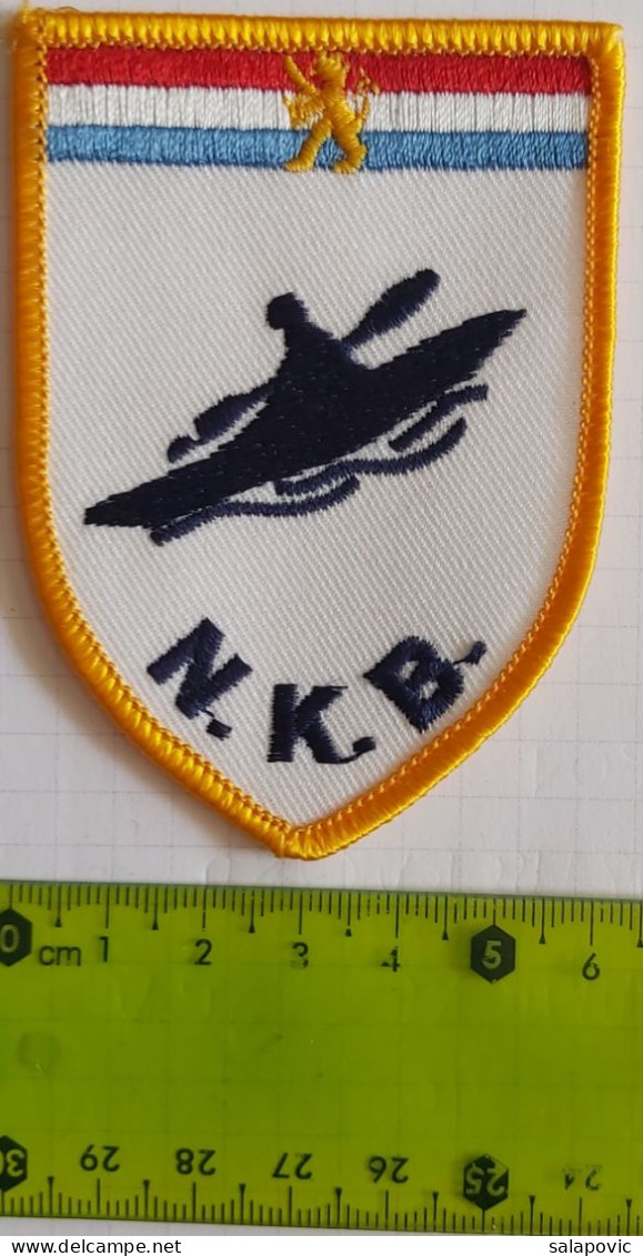 Nederlandse Kano Bond (NKB) Netherlands Dutch Canoe Federation PATCH - Rudersport