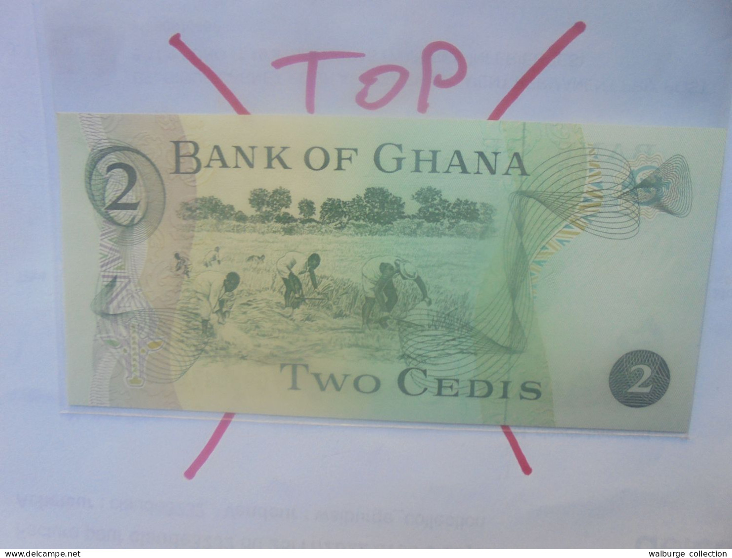 GHANA 2 CEDIS 1977 Neuf (B.29) - Ghana