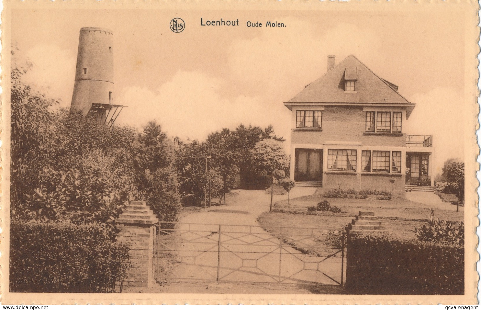 LOENHOUT   OUDE MOLEN     2 SCANS - Wuustwezel