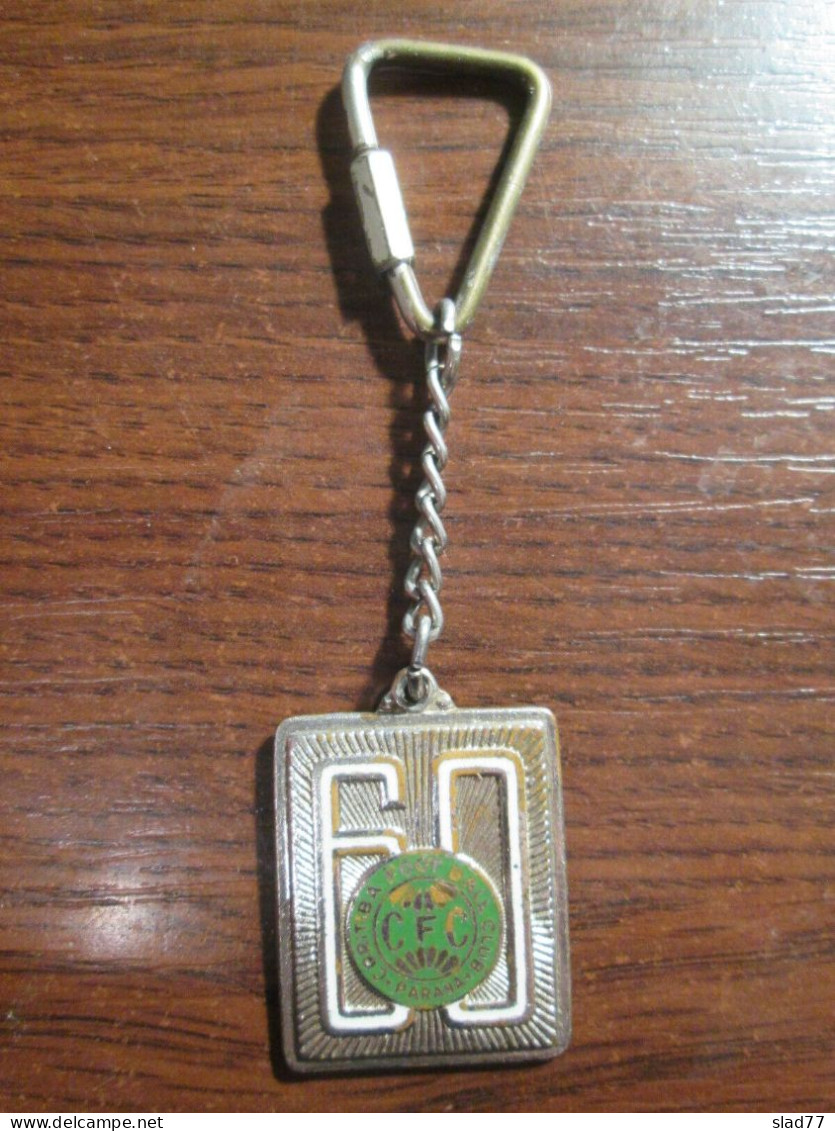 Coritiba Football Club 60 YRS Anniversary 1909-1969 Brasil Keychain - Uniformes Recordatorios & Misc