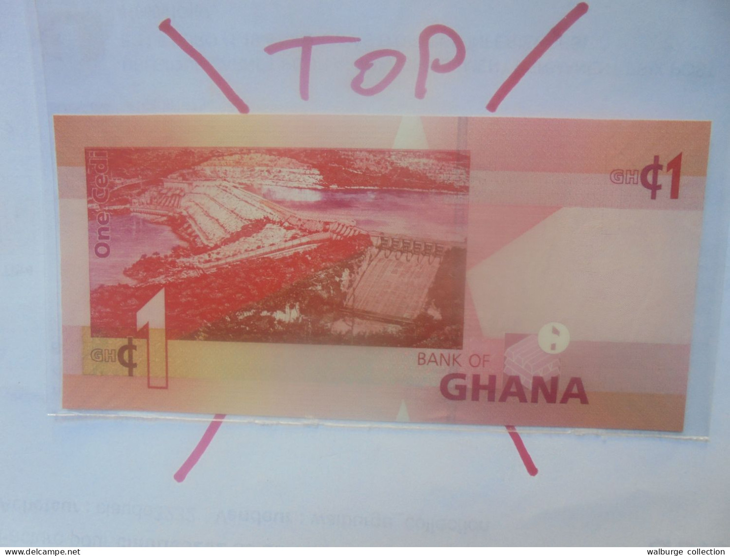 GHANA 1 CEDI 2007 Neuf (B.29) - Ghana