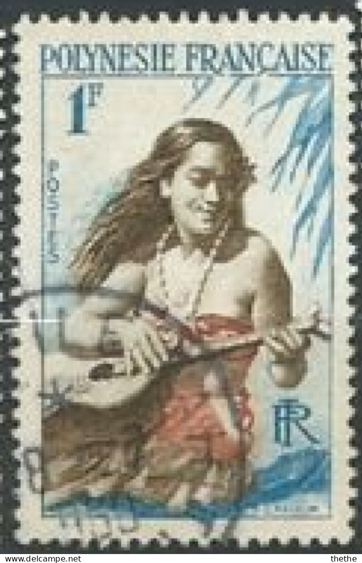 POLYNESIE -  Joueuse De Guitare - Used Stamps