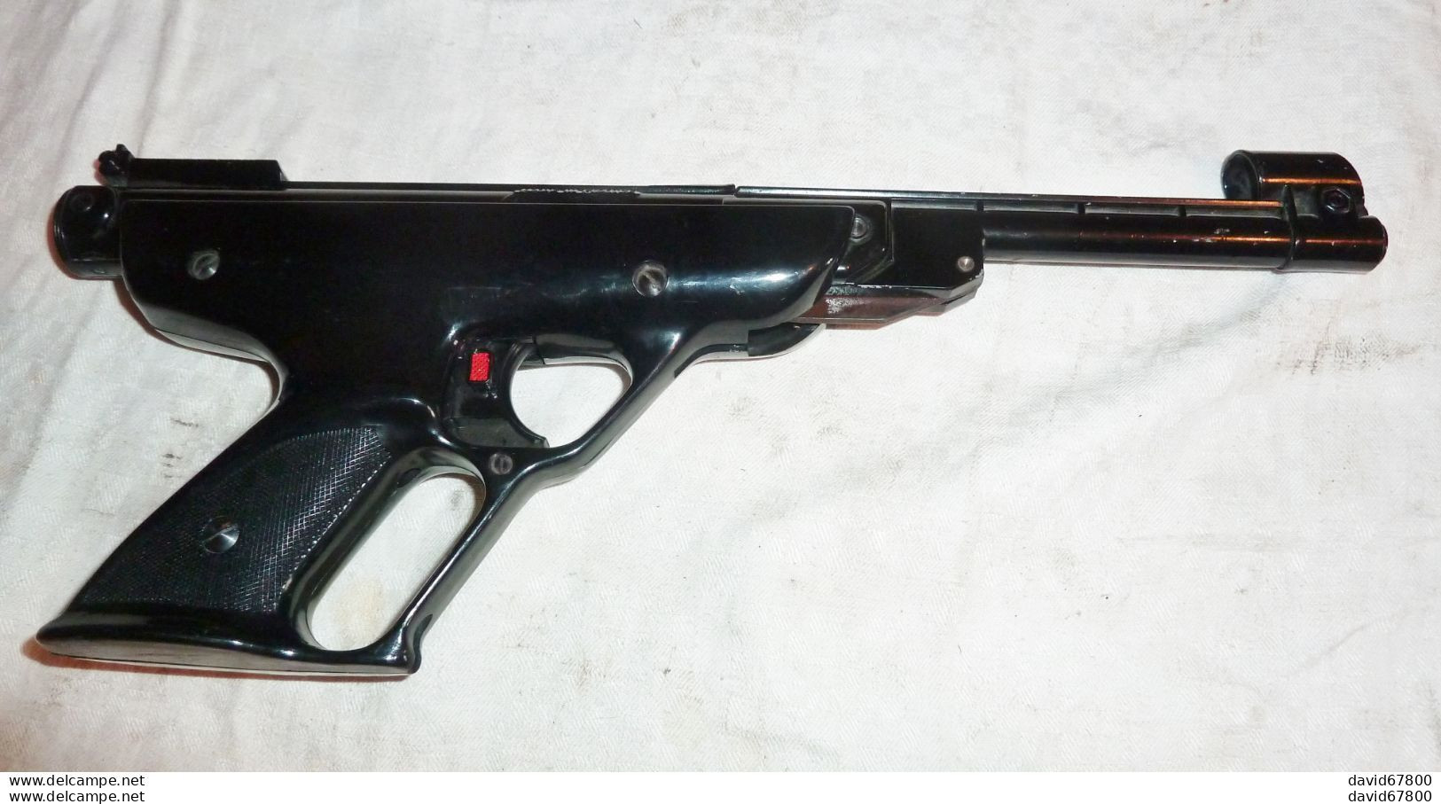 REVOLVER PISTOLET AIR COMPRIMÉ CALIBRE 4,5 7 JOULES MANUSPORT FRANCE VENDU A ÉTAT DE FONCTIONNEMENT - Armi Da Collezione