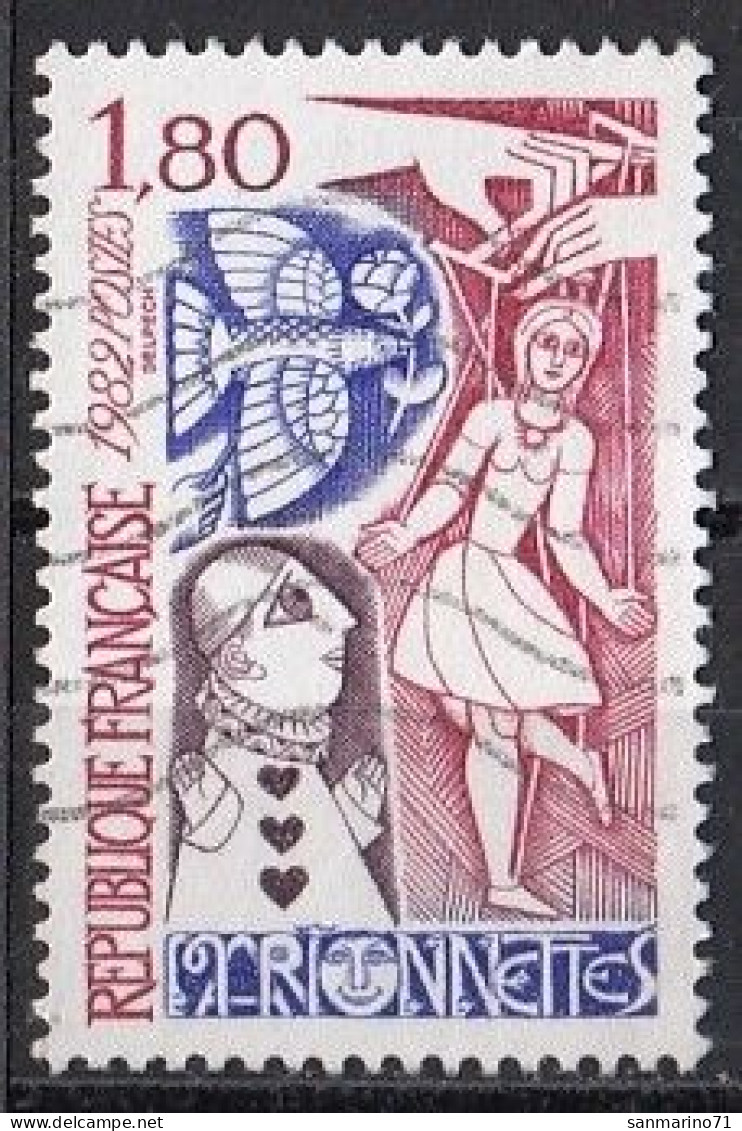 FRANCE 2354,used,falc Hinged - Puppets