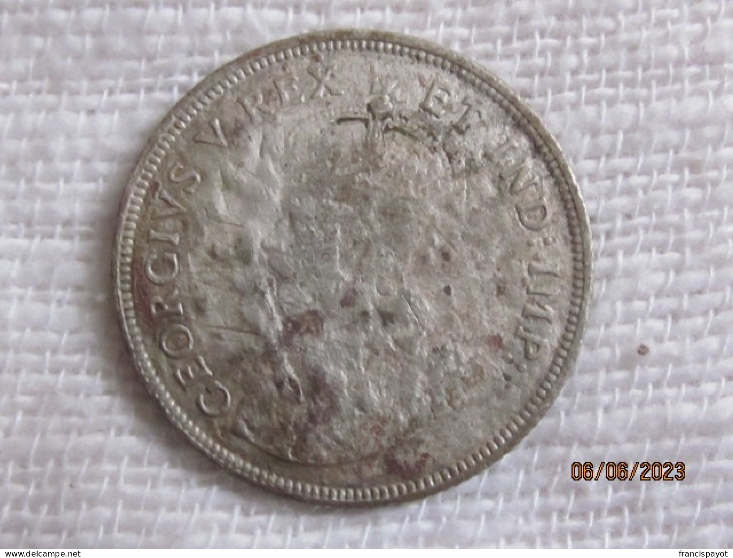 East Africa: 1 Shilling 1921 (silver) - Britische Kolonie