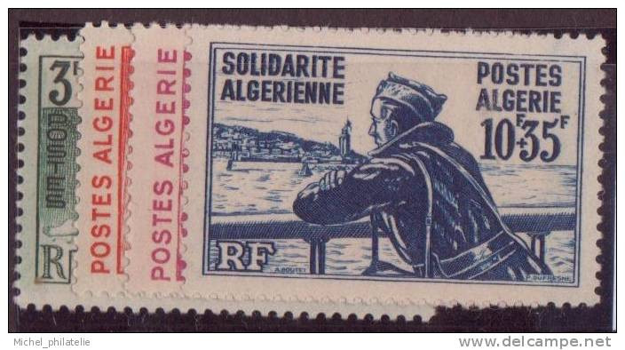 Algérie - YT N° 249 à 252 ** - Neuf Sans Charnière - 1946 - Unused Stamps