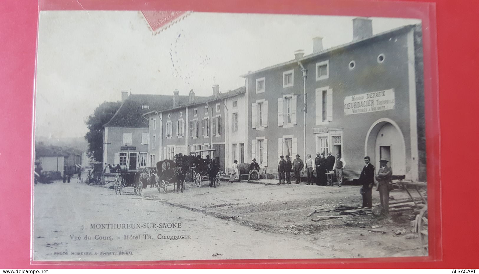 Monthureux -sur-saone , Maison Dafaux , Coeurdacier Théophile , Voitures à Volonté - Monthureux Sur Saone