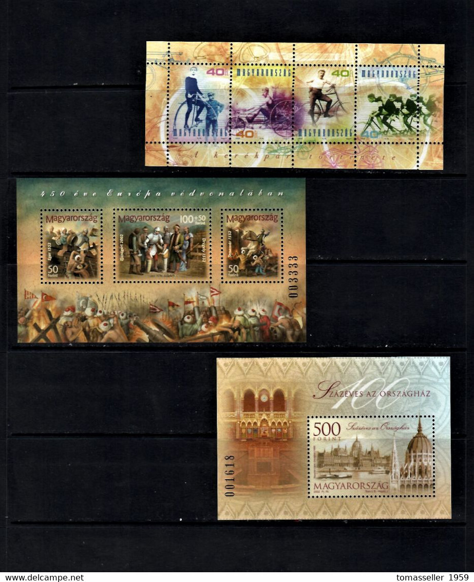 Hungary-2002 Full  Year Set - 25 Issues.MNH - Ganze Jahrgänge