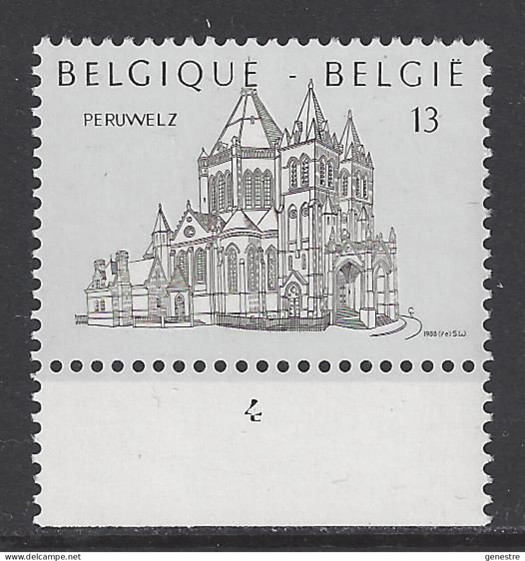 Belgique COB 2292 ** (MNH) - Planche 4 - 1981-1990