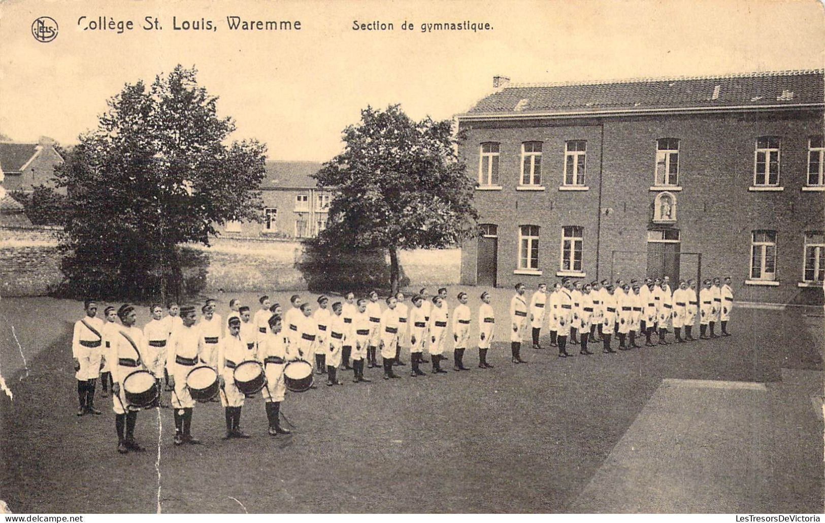 BELGIQUE - WAREMME - Collège St Louis - Section De Gymnastique - Carte Postale Ancienne - Borgworm