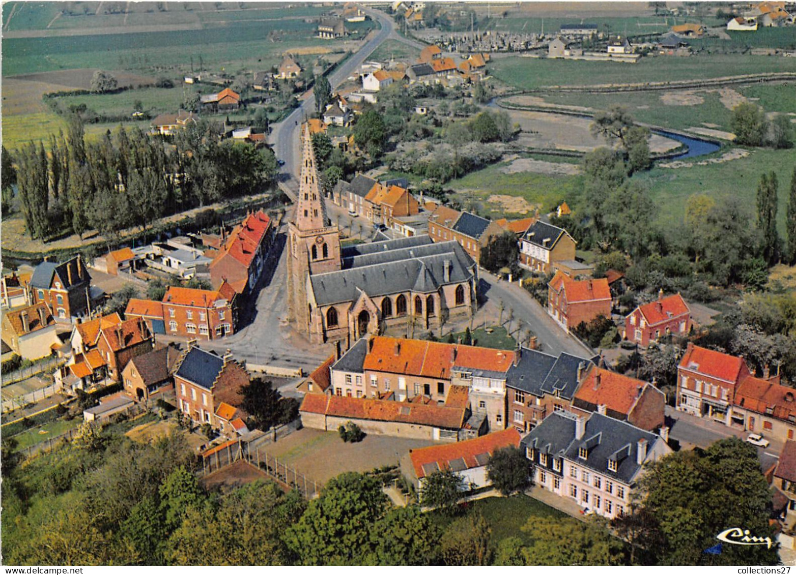 62-LESTREM- VUE AEREINNE GENERALE - Sonstige & Ohne Zuordnung