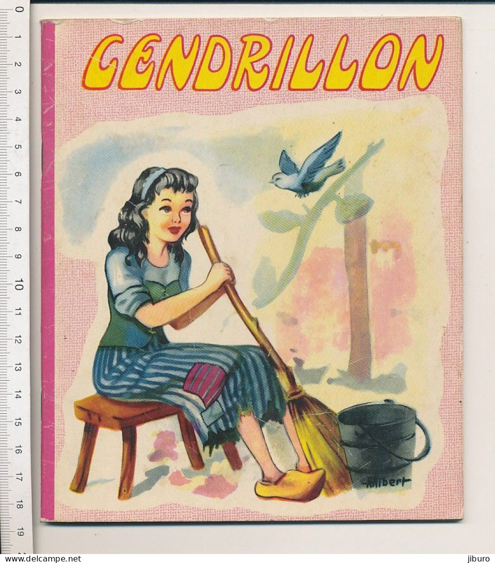 Petit Livre Pour Enfant Vintage Cendrillon Conte Collection Féeries René Touret Editeur CP/GF-livre - Bibliotheque Rose