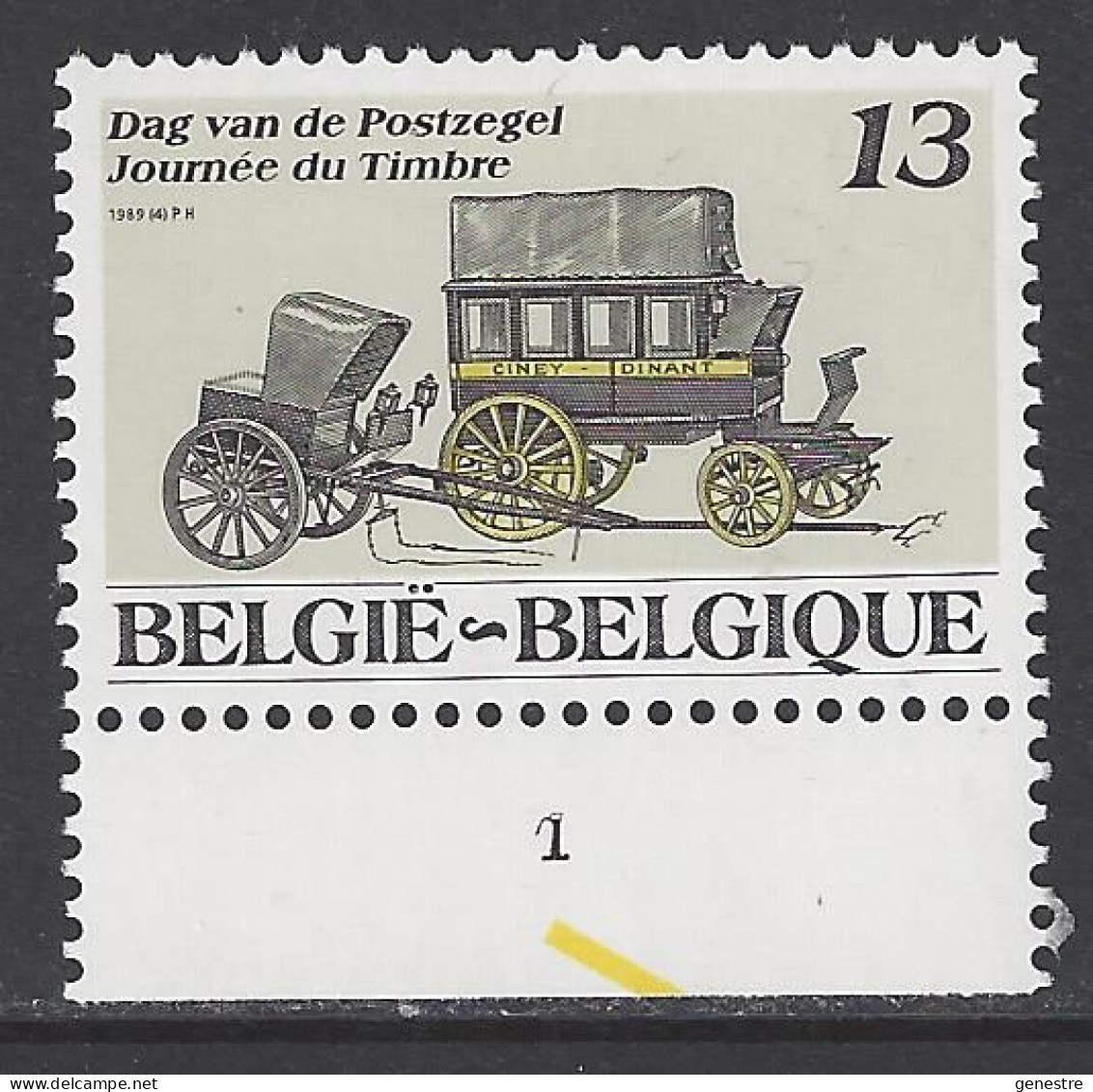 Belgique COB 2322 ** (MNH) - Planche 1 - 1981-1990