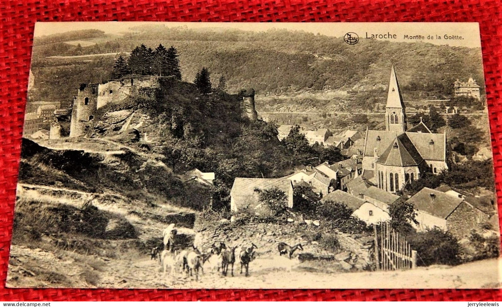 LA ROCHE EN ARDENNE -  Lot De 3 Cartes  : Montée De La Goëtte , Panorama,  Le Boulevard Et L'Ourthe - La-Roche-en-Ardenne