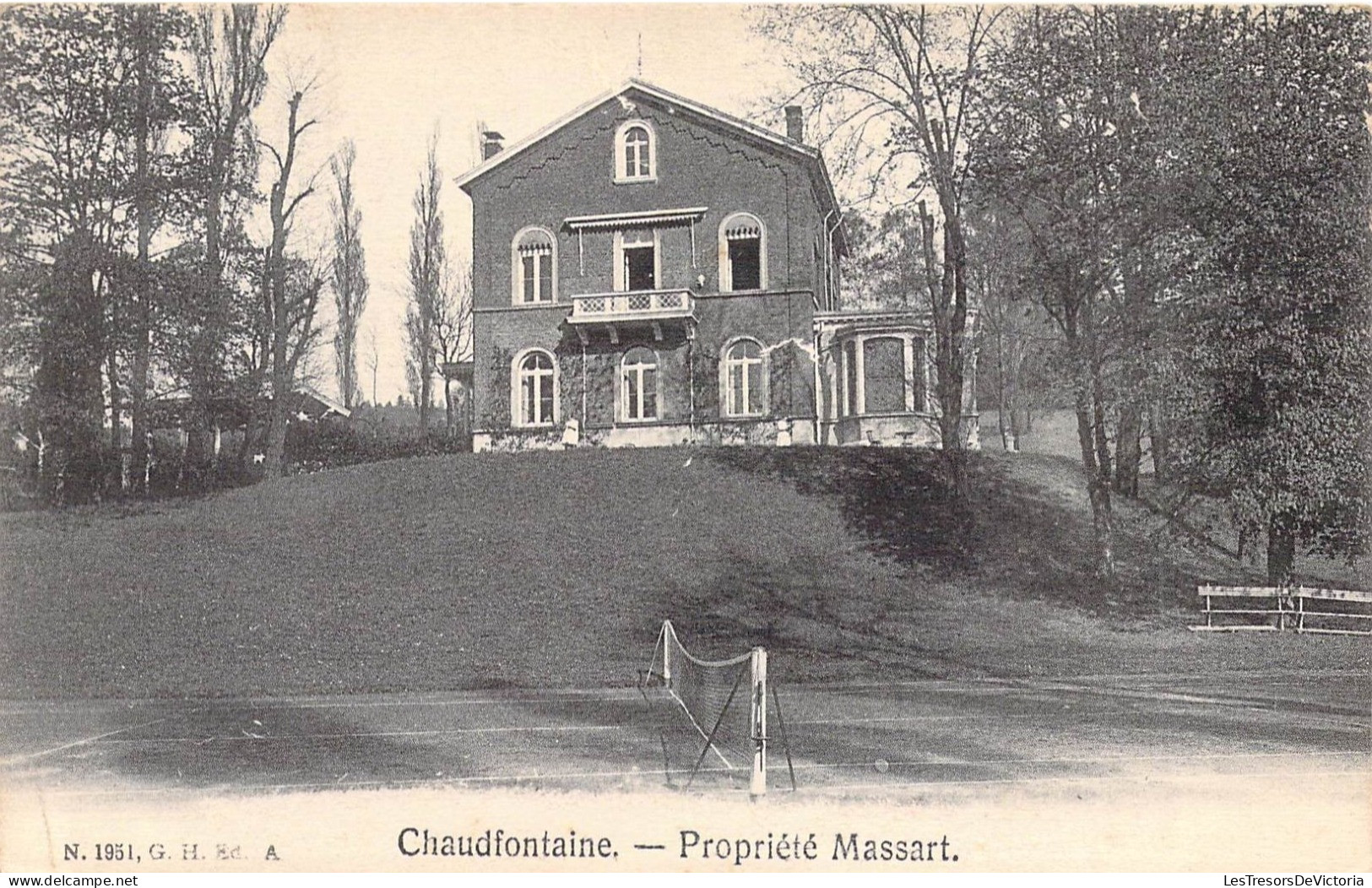 BELGIQUE - CHAUDFONTAINE - Propriété Massart - Carte Postale Ancienne - Chaudfontaine