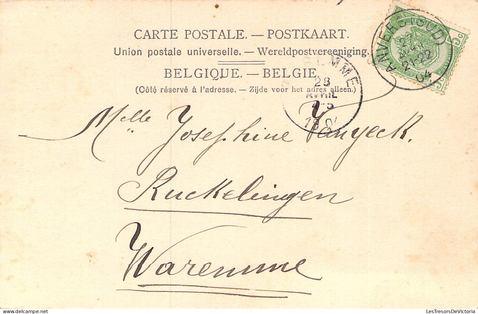 BELGIQUE - ANVERS - La Cathédrale - Carte Postale Ancienne - Antwerpen