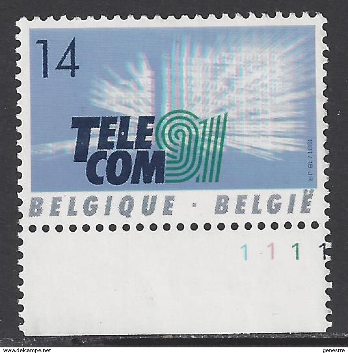 Belgique COB 2427 ** (MNH) - Planche 1 - 1991-2000