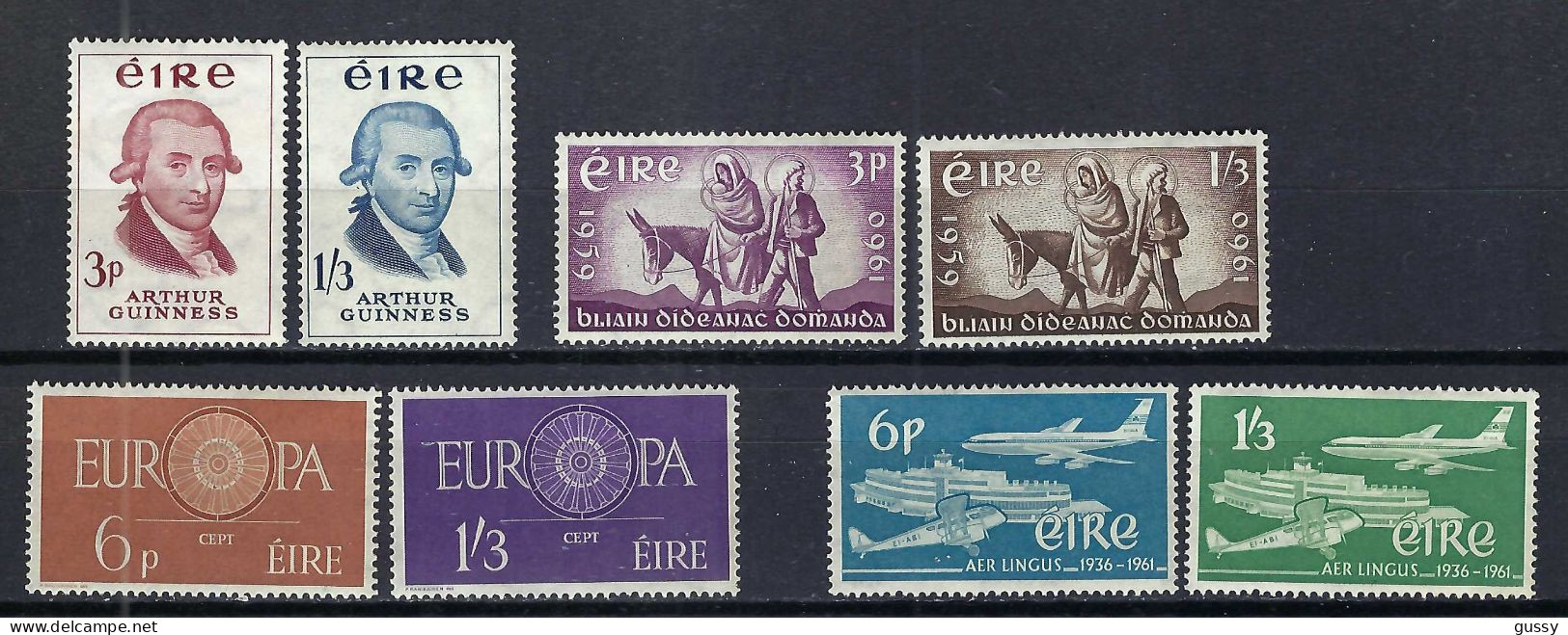 IRLANDE Ca.1959-61:  Lot De Neufs** - Unused Stamps