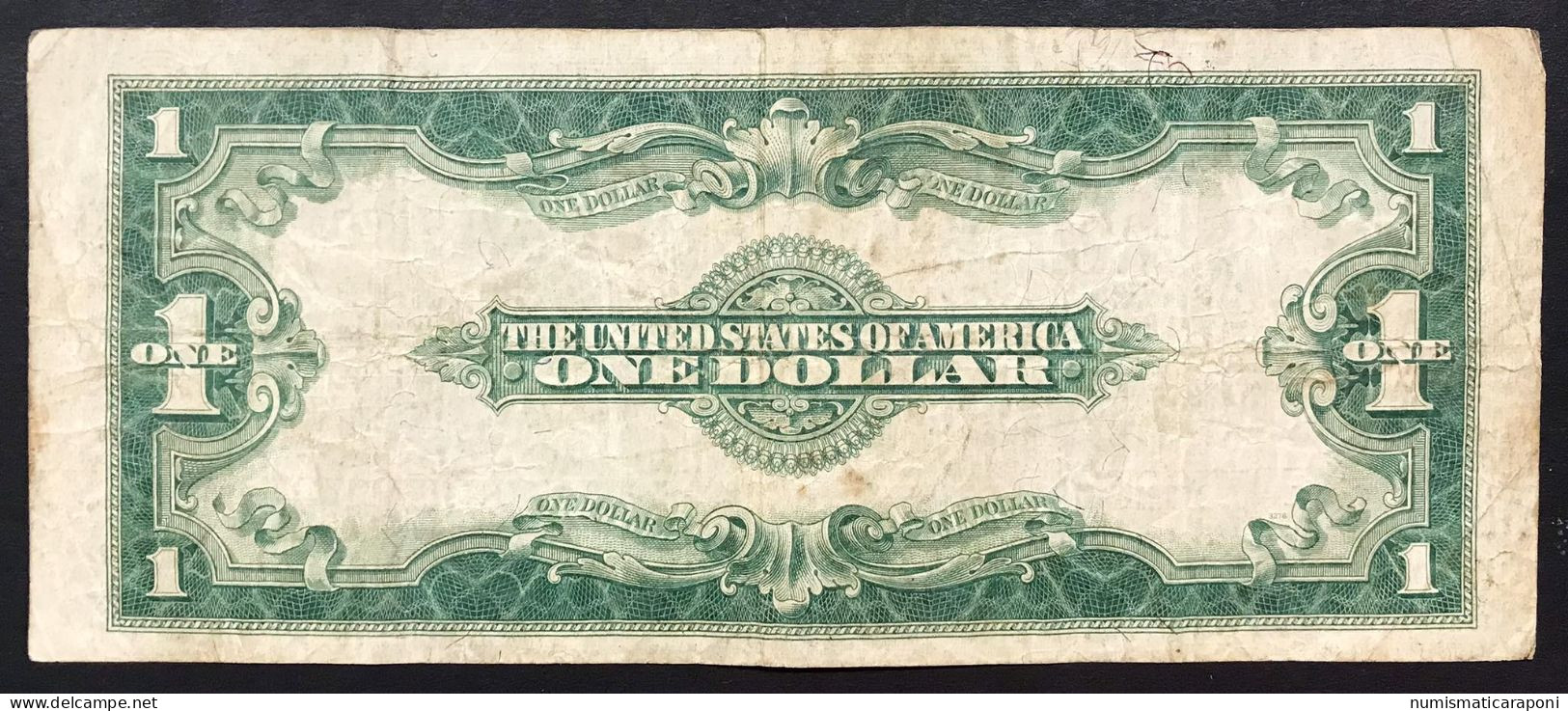 Usa U.s.a. Stati Uniti 1923 $1 DOLLAR BILL UNITED STATES LEGAL TENDER NOTE Blue Seal  LOTTO.1047 - Silver Certificates - Títulos Plata (1878-1923)