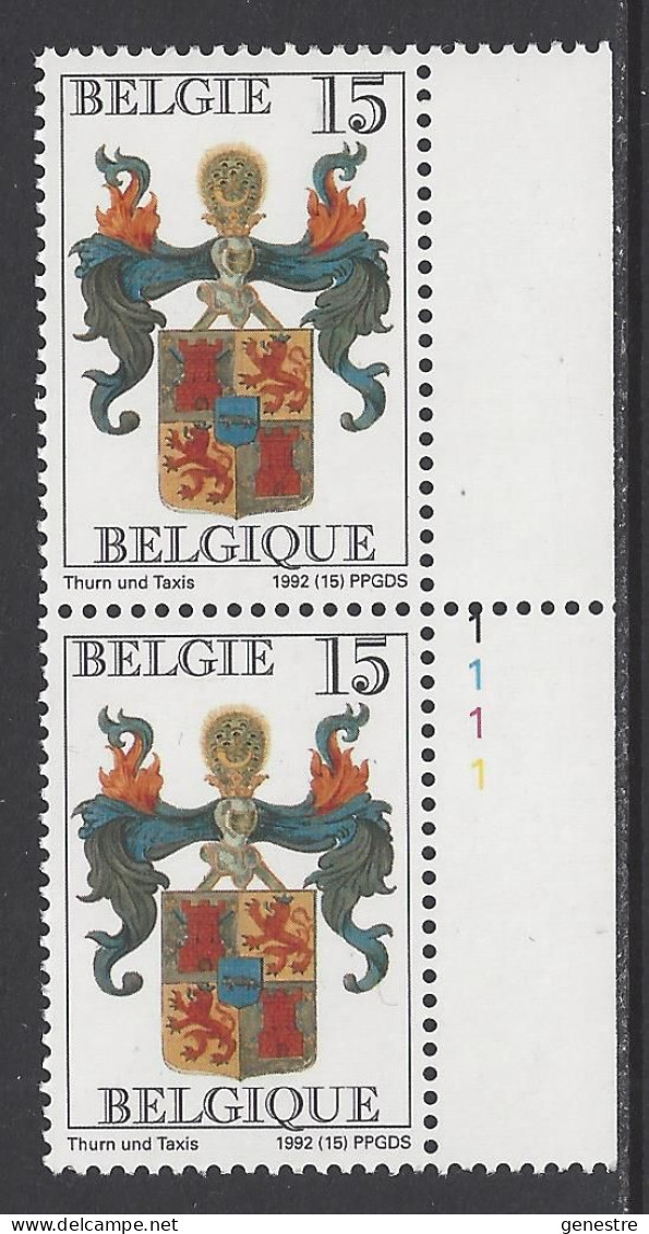 Belgique COB 2483 ** (MNH) - Planche 1 - 1991-2000