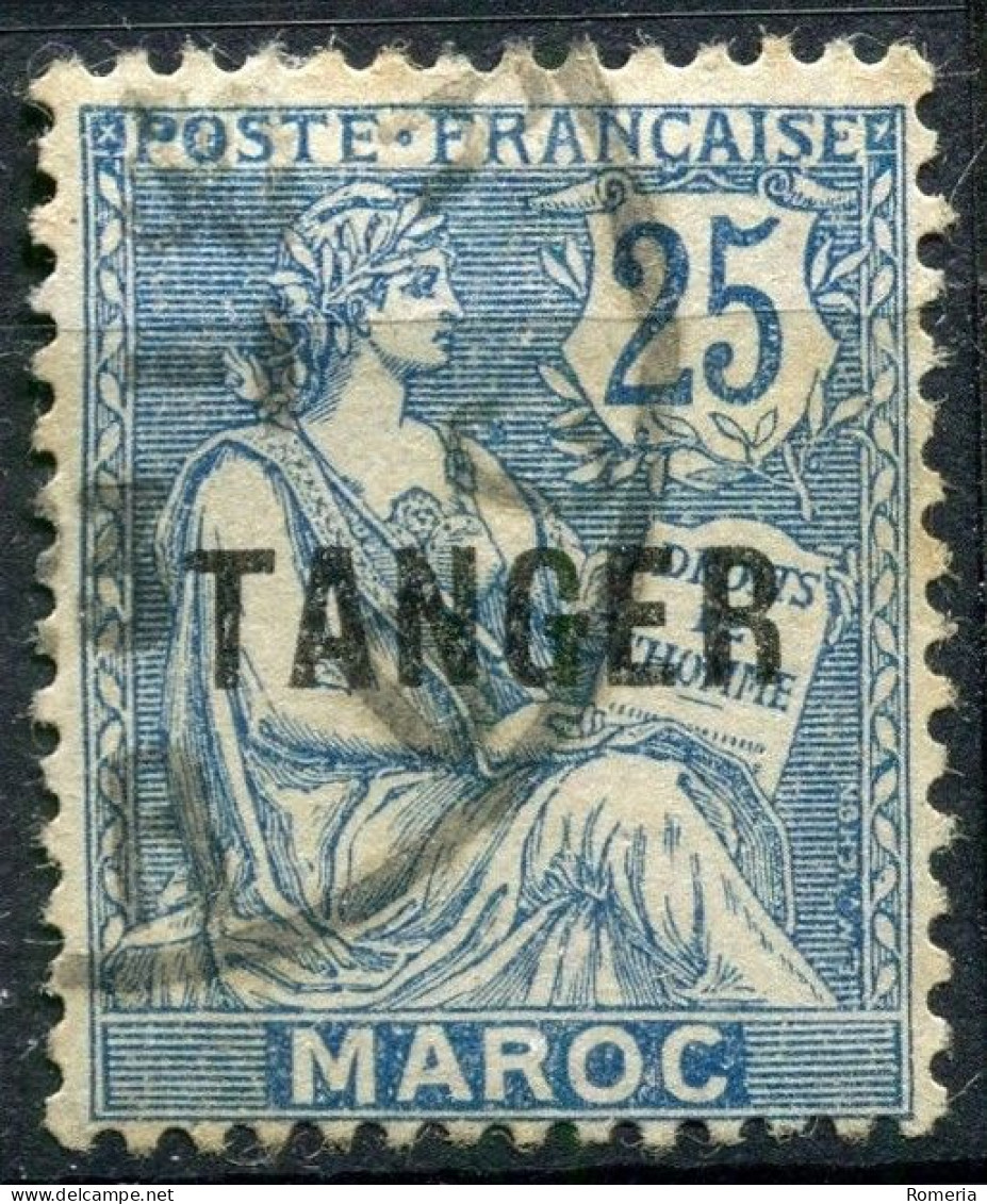 Maroc - 1917 - Protectorat Français - Surcharges TANGER - Yt 80 - 81 - 82 - 83 - 85 - 86 - 87 - 88 - 89 - oblitérés