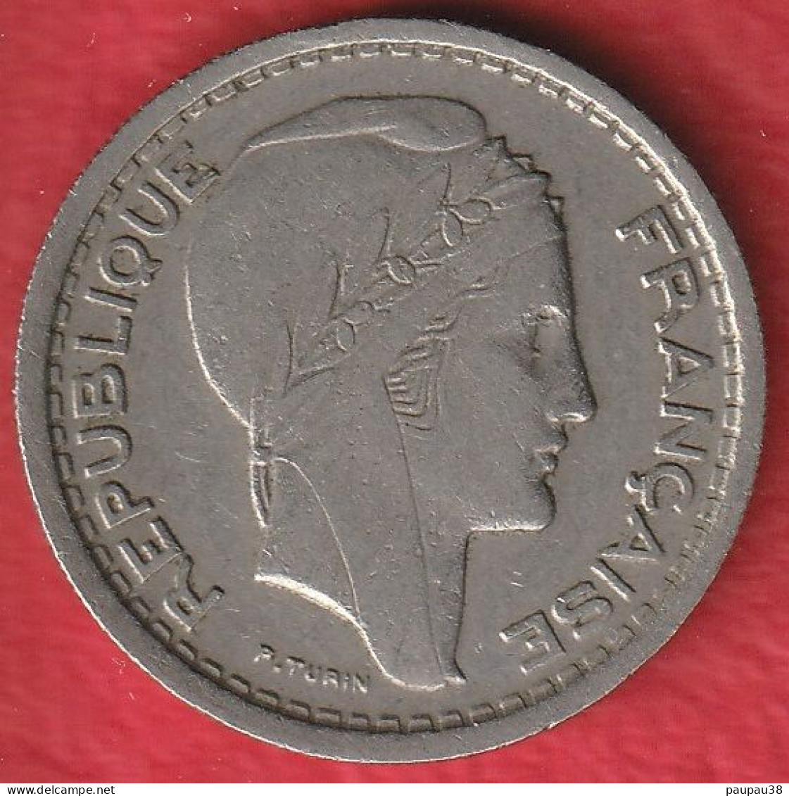 N° 41 MONNAIE 20 FRANCS  ALGERIE TURIN 1949 - Algérie