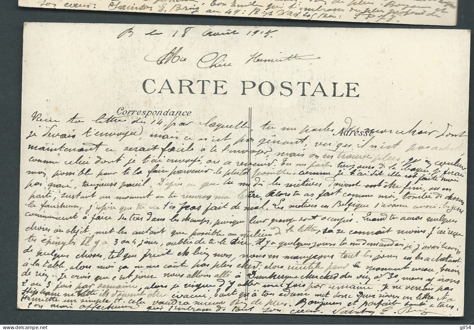 Poperinghe - Chateau Van Merris   ( écrite Au Dos  En 1915)- Gb 20048 - Poperinge