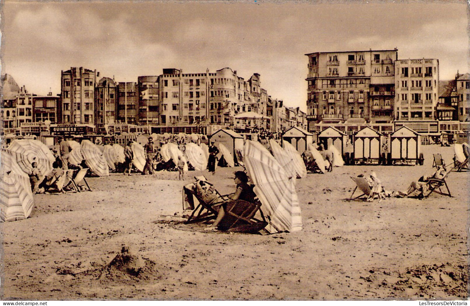 BELGIQUE - LA PANNE - La Plage - Carte Postale Ancienne - Autres & Non Classés