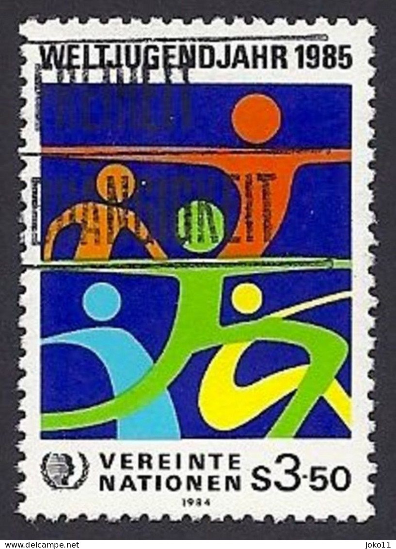 Vereinte Nationen, 1984, Michel-Nr. 45, Gestempelt - Oblitérés