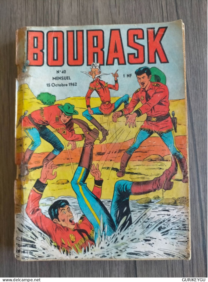 Bd Johnny  BOURASK  N° 40 LUG  Le Petit Ranger  FLAMBO  S.A.S 15/10/1962  DE LA 1er Série - Lug & Semic