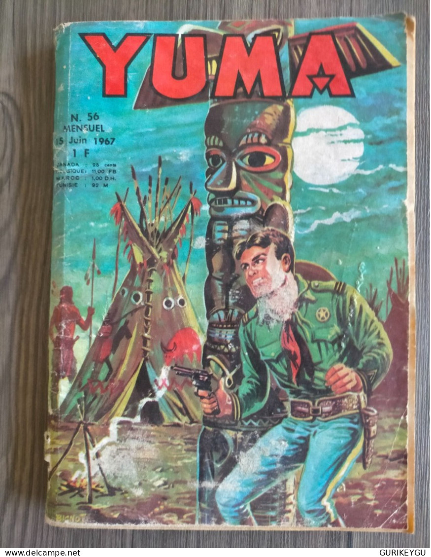 Bd YUMA   N° 56 LUG  15/06/1967  DE LA 1er Série Le Petit Ranger  TZX WILLER Pony Express - Lug & Semic