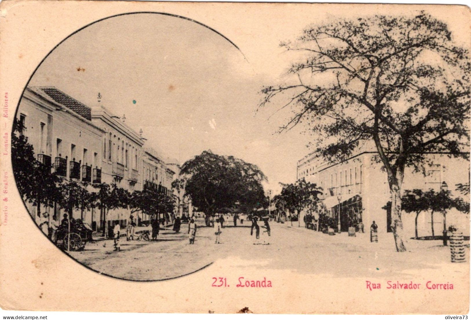 ANGOLA - LUANDA - Rua Salvador Correia - Angola