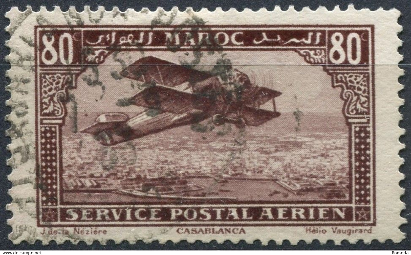 Maroc - 1922 -> 1955 - Lot Poste aérienne oblitérés - Nºs dans description