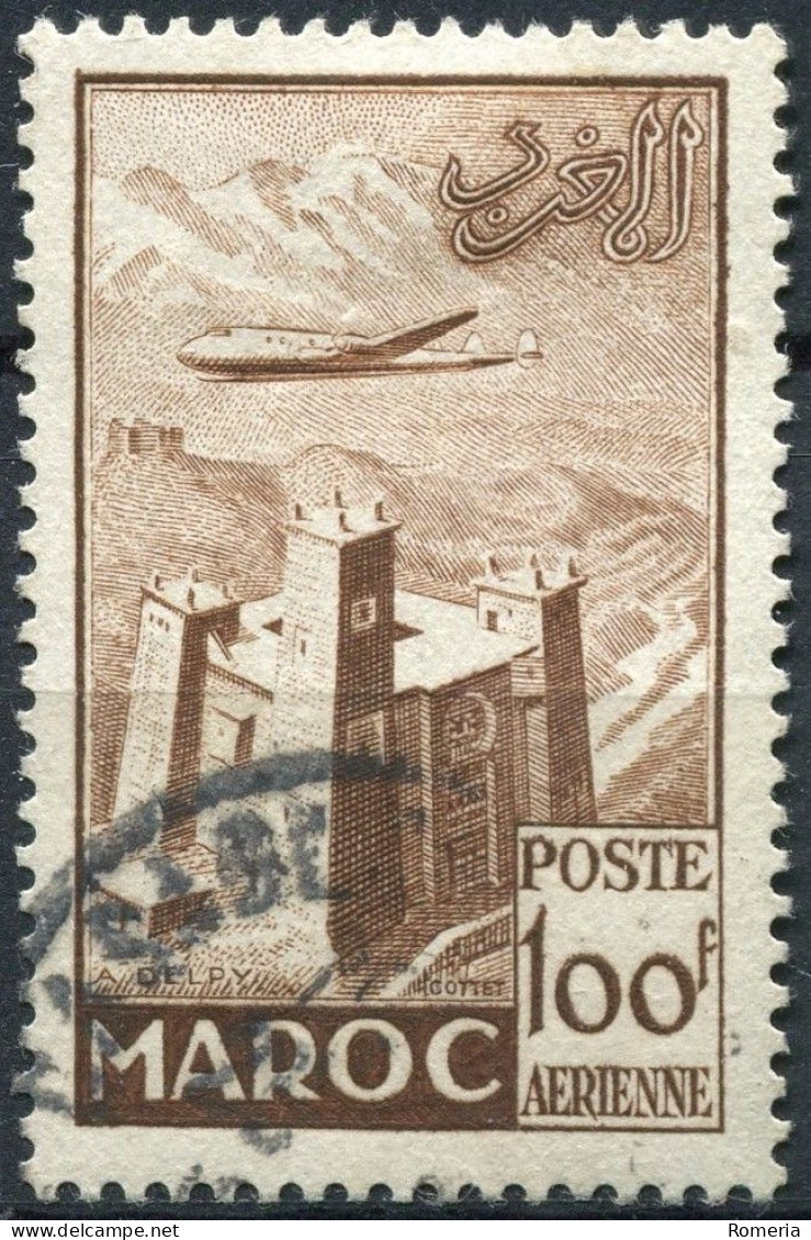 Maroc - 1922 -> 1955 - Lot Poste aérienne oblitérés - Nºs dans description