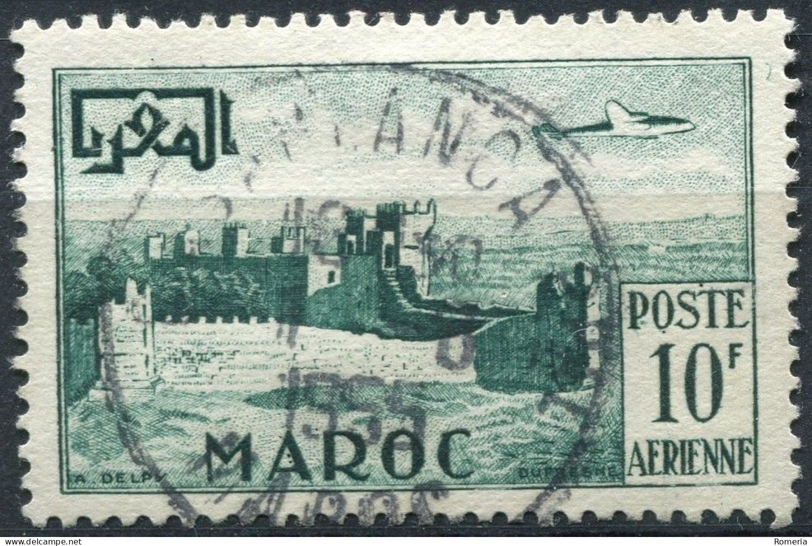 Maroc - 1922 -> 1955 - Lot Poste aérienne oblitérés - Nºs dans description