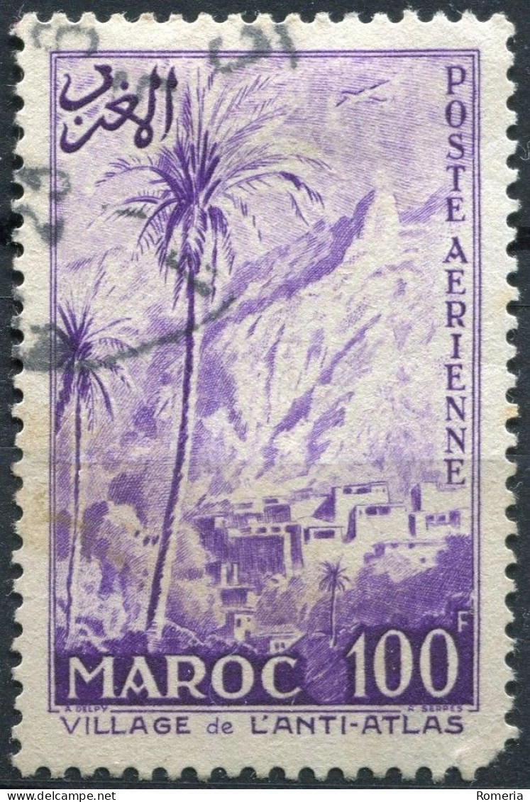 Maroc - 1922 -> 1955 - Lot Poste aérienne oblitérés - Nºs dans description