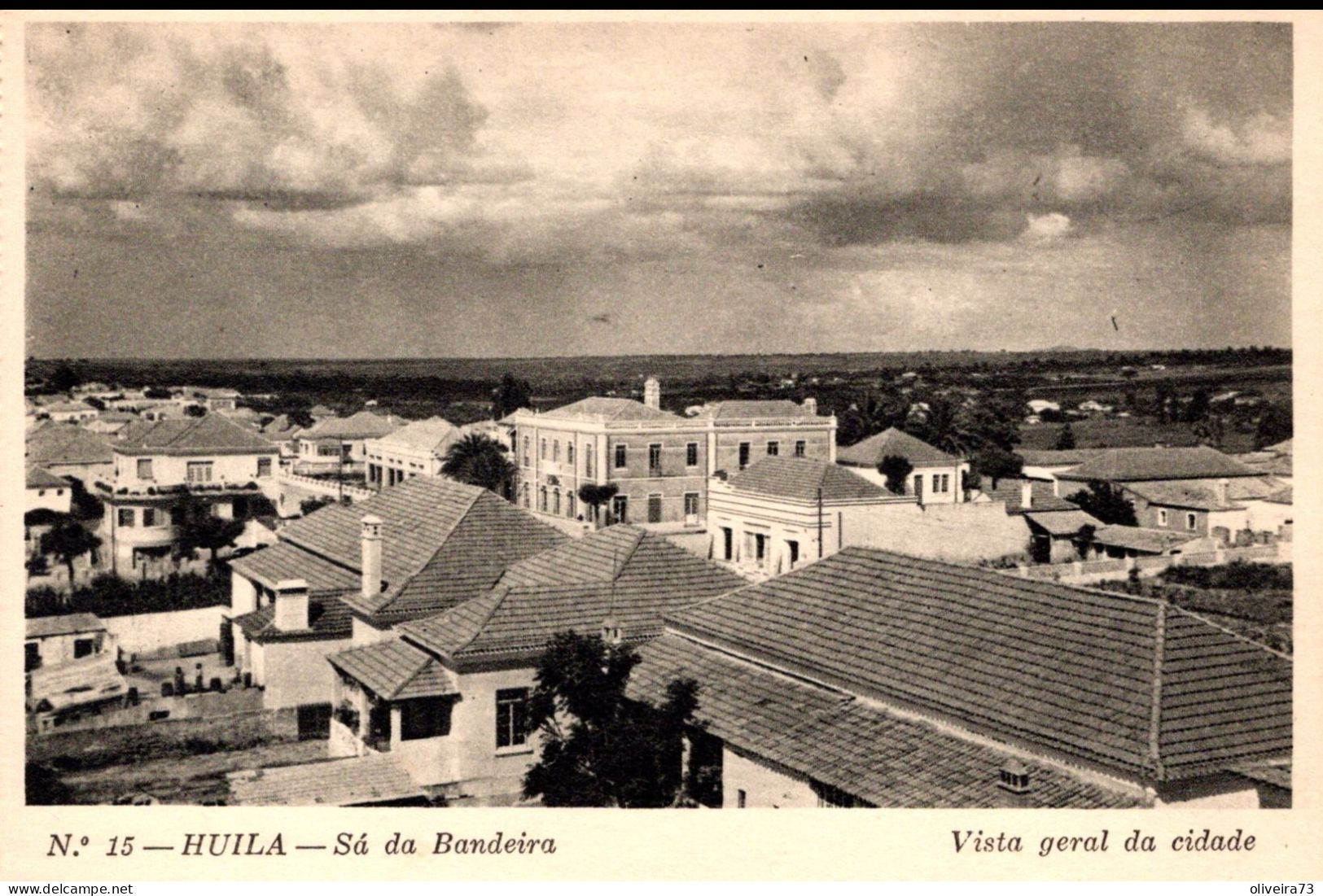 ANGOLA - HUILA - SÁ DA BANDEIRA - Vista Geral Da Cidade  - - Angola