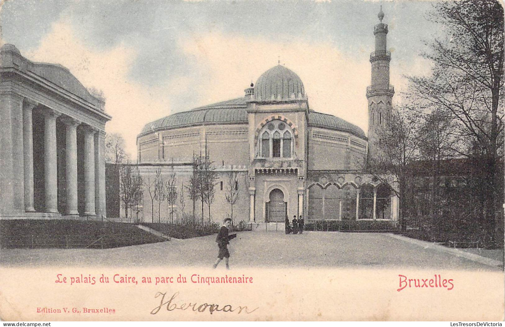 BELGIQUE - BRUXELLES - Le Palais Du Caire Au Parc Du Cinquantenaire - Edition V G - Carte Postale Ancienne - Otros & Sin Clasificación