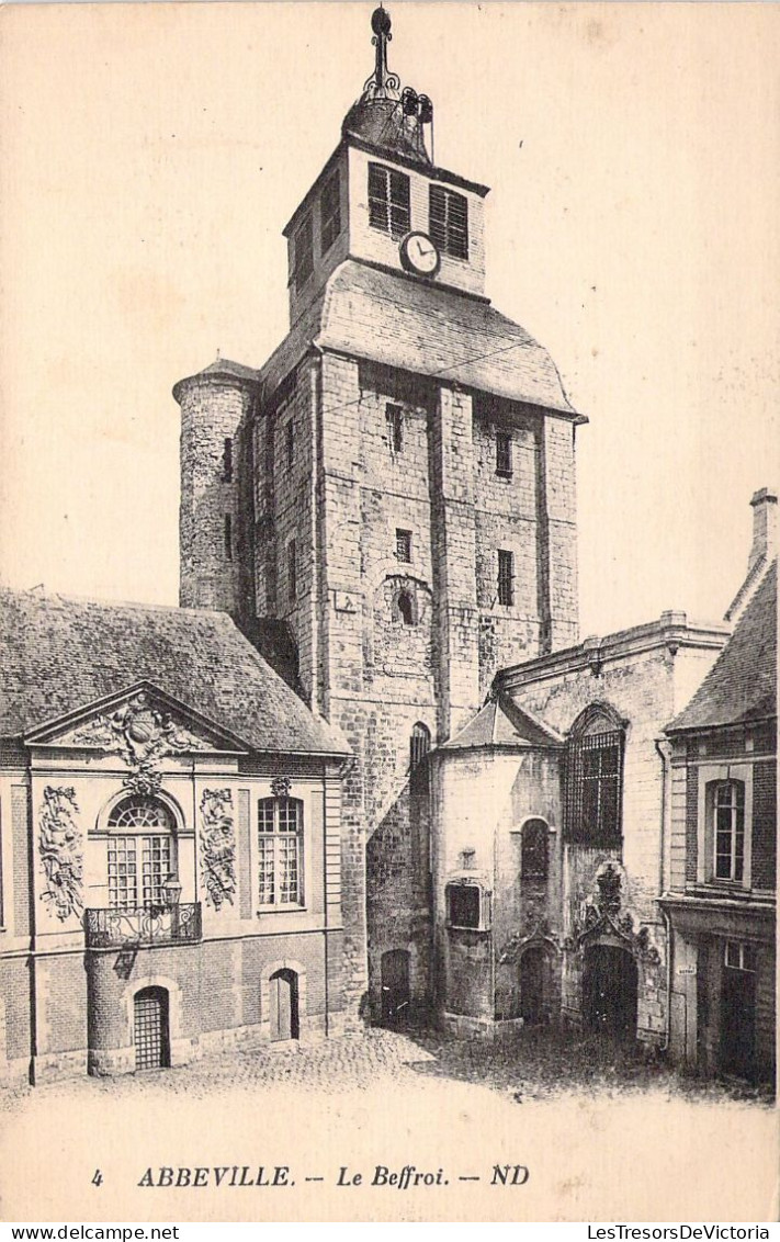 FRANCE - 80 - ABBEVILLE - Le Beffroi - Carte Postale Ancienne - Abbeville