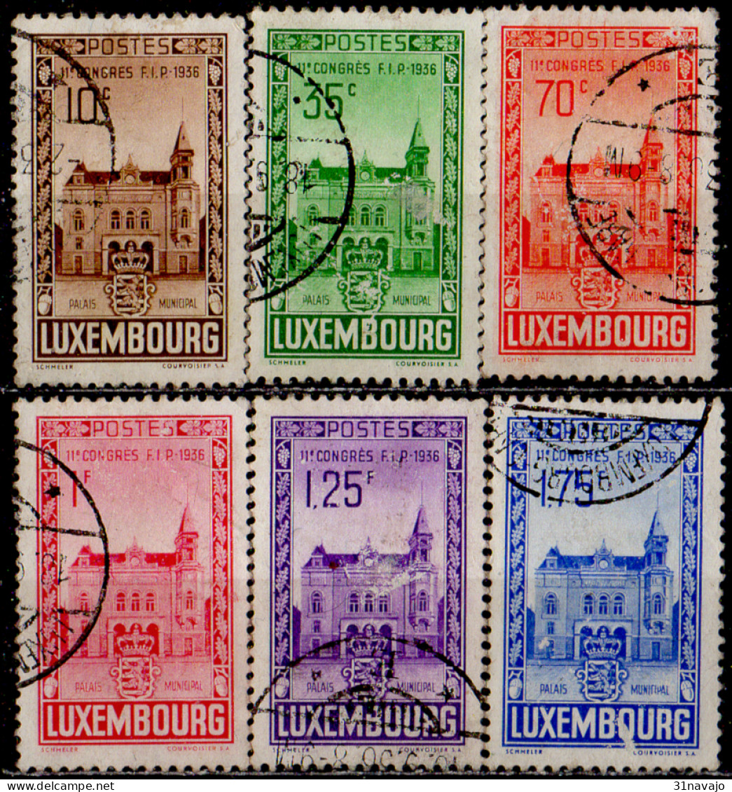 LUXEMBOURG - 11e Congrès De La Fédération Internationale De Philatélie Oblitérés - Used Stamps