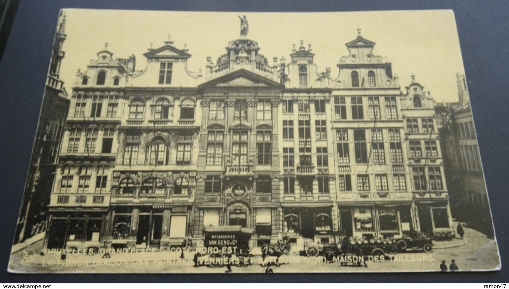 Bruxelles - Grand'Place - Côté Nord-Est: Le Pignon, Maisons Des Tailleurs - Ern. Thill, Série Bruxelles Phototon N° 17 - Marktpleinen, Pleinen