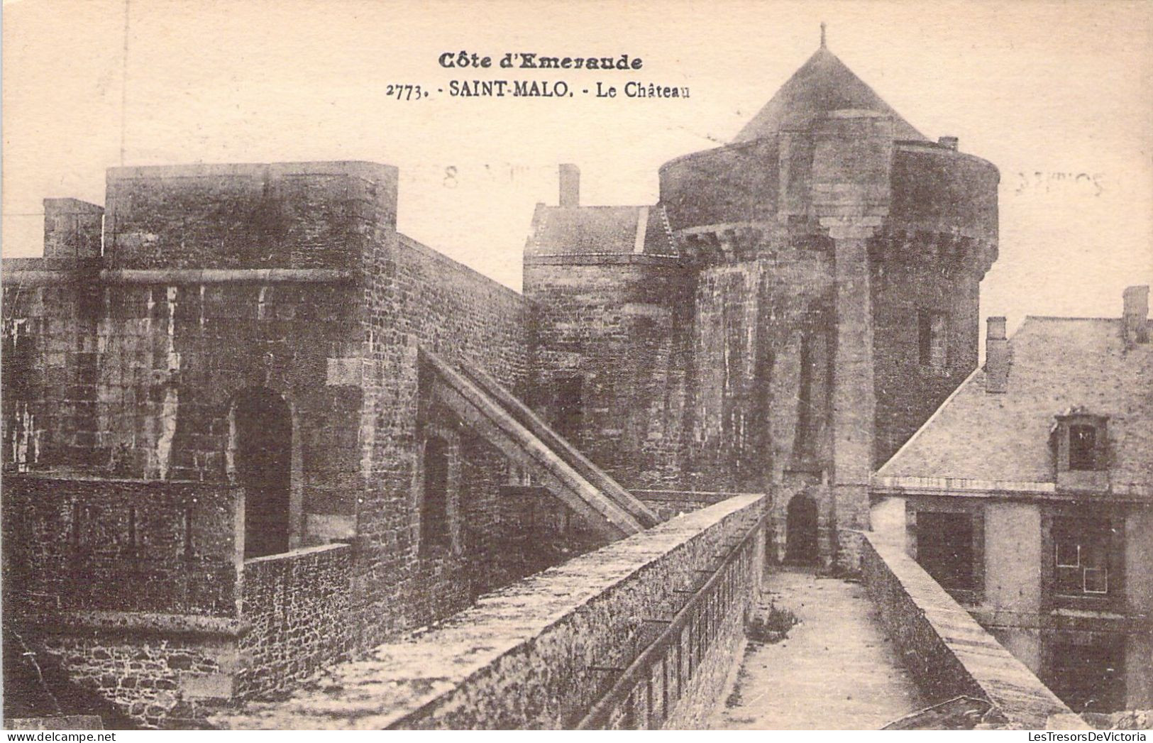 FRANCE - 35 - SAINT MALO - Le Château - Carte Postale Ancienne - Saint Malo