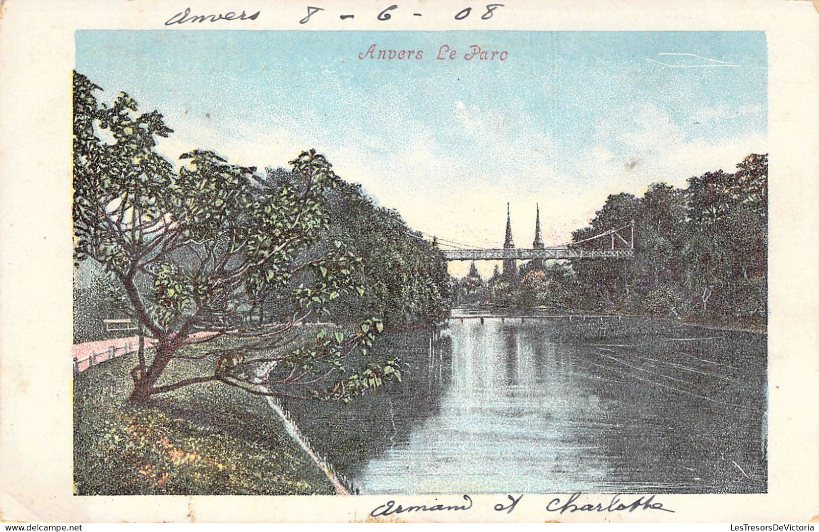 BELGIQUE - ANVERS - Le Parc - Carte Postale Ancienne - Antwerpen