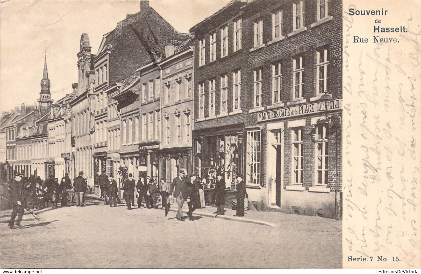 BELGIQUE - HASSELT - Rue Neuve - Carte Postale Ancienne - Hasselt