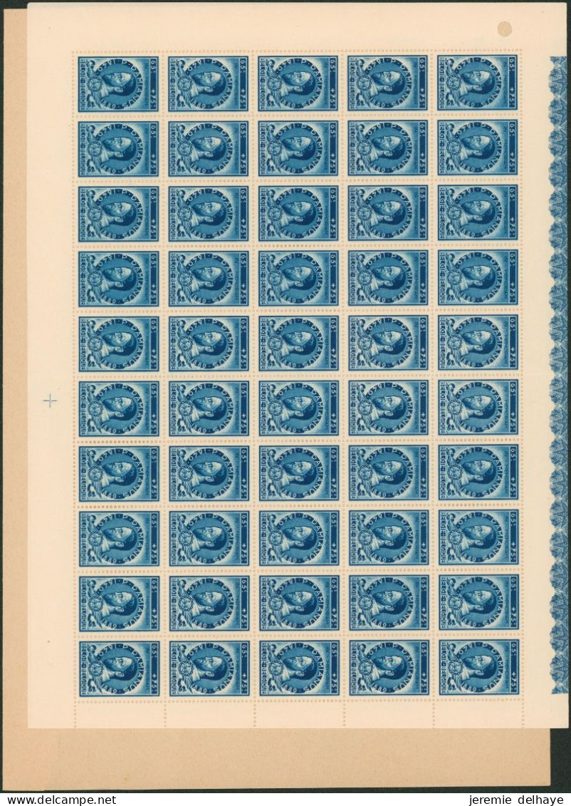 Série dite BODOVAN soit n°728/736** neuf sans charnières (MNH) en feuille de 100 timbres pliés en deux + protection.