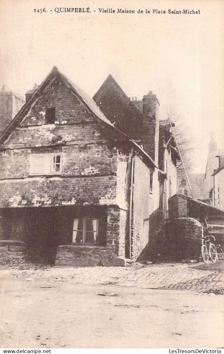 FRANCE - 29 - QUIMPERLE - Vieille Maison De La Place Saint Michel - Carte Postale Ancienne - Quimperlé