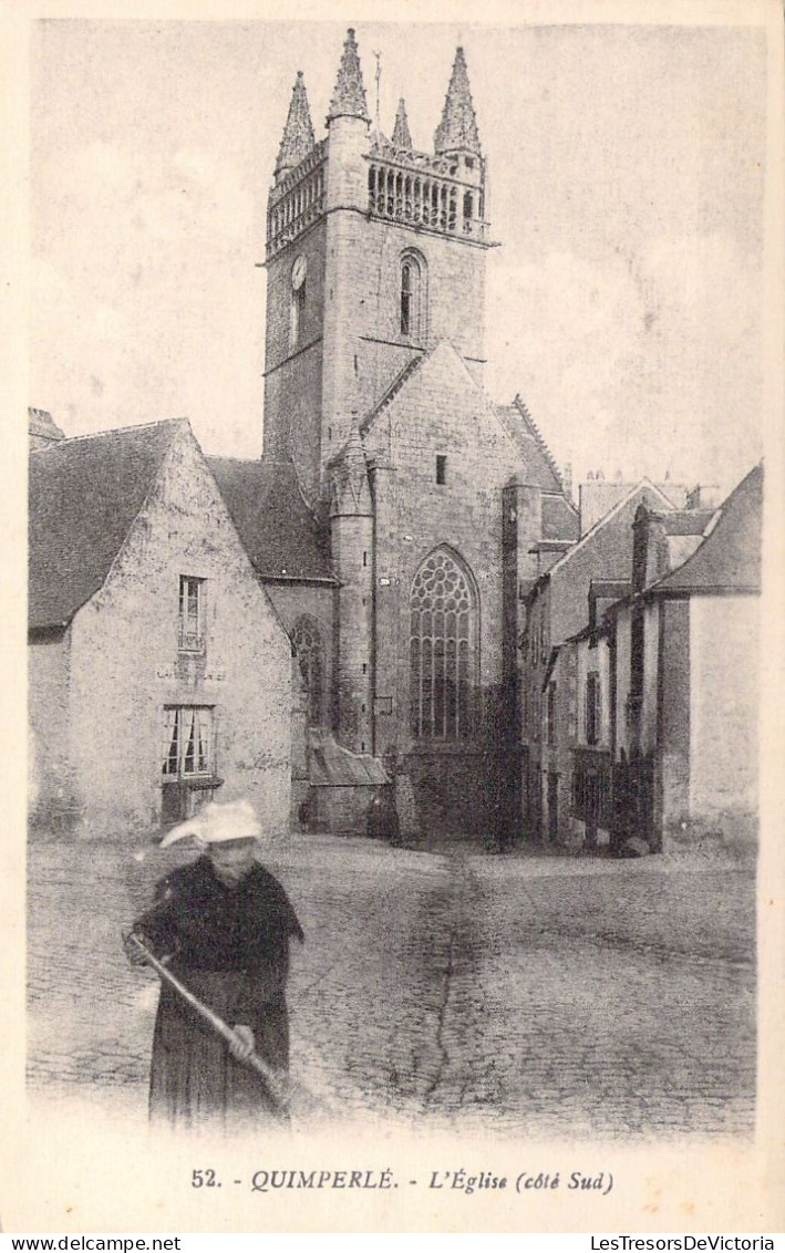 FRANCE - 29 - QUIMPERLE - L'église - Carte Postale Ancienne - Quimperlé